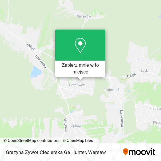 Mapa Grazyna Zywot Ciecierska Ge Hunter