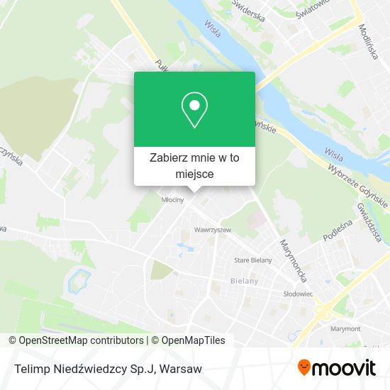 Mapa Telimp Niedźwiedzcy Sp.J