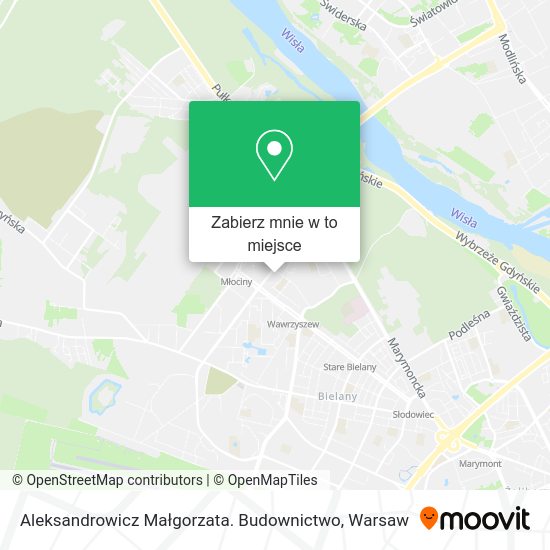 Mapa Aleksandrowicz Małgorzata. Budownictwo