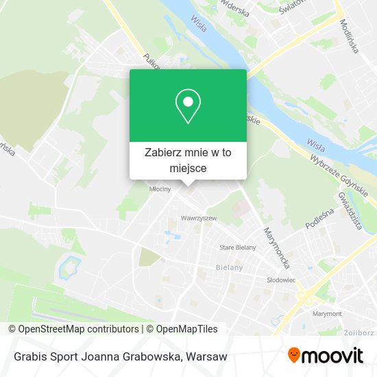 Mapa Grabis Sport Joanna Grabowska