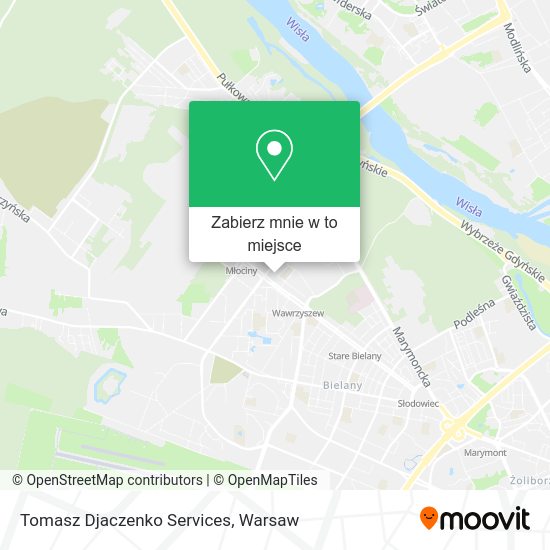 Mapa Tomasz Djaczenko Services