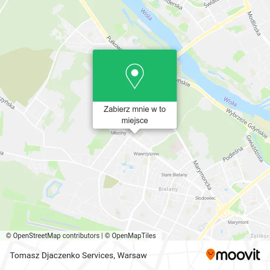 Mapa Tomasz Djaczenko Services