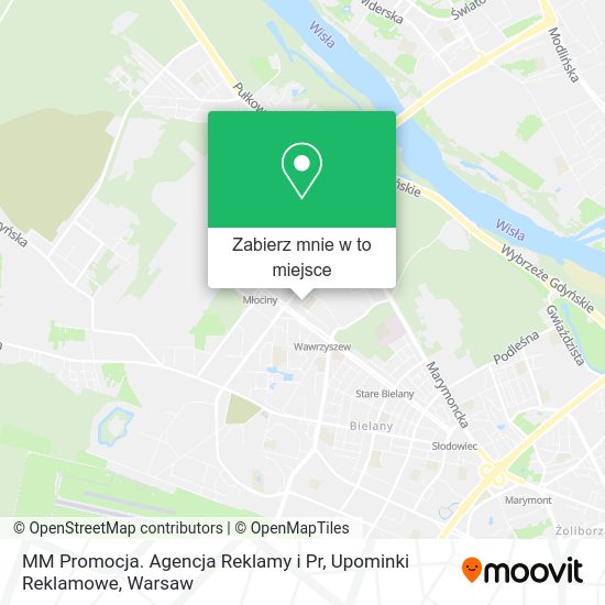 Mapa MM Promocja. Agencja Reklamy i Pr, Upominki Reklamowe