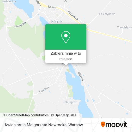 Mapa Kwiaciarnia Malgorzata Nawrocka