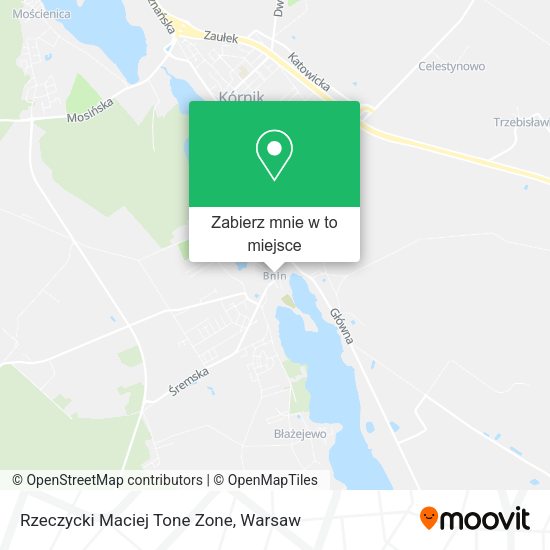 Mapa Rzeczycki Maciej Tone Zone