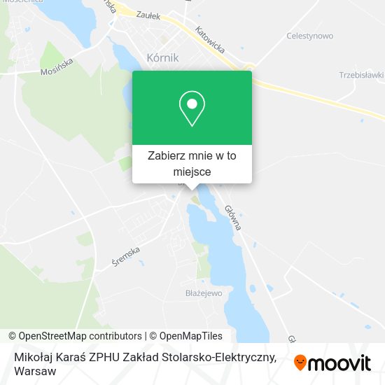 Mapa Mikołaj Karaś ZPHU Zakład Stolarsko-Elektryczny