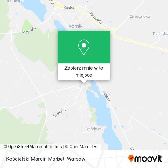 Mapa Kościelski Marcin Marbet