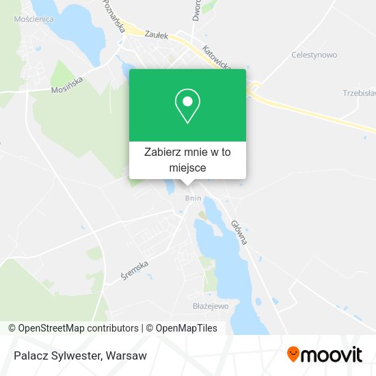 Mapa Palacz Sylwester