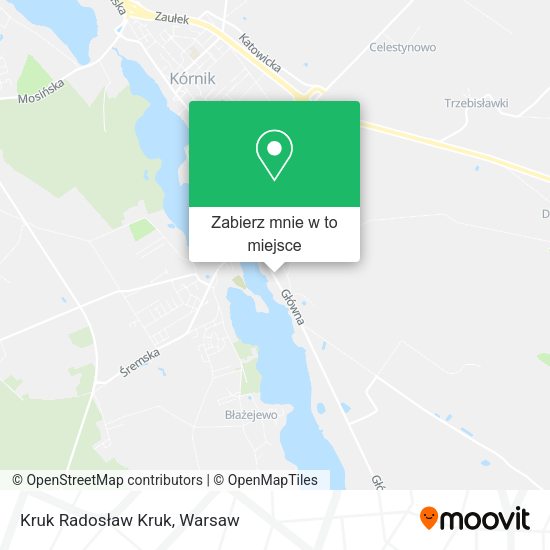 Mapa Kruk Radosław Kruk