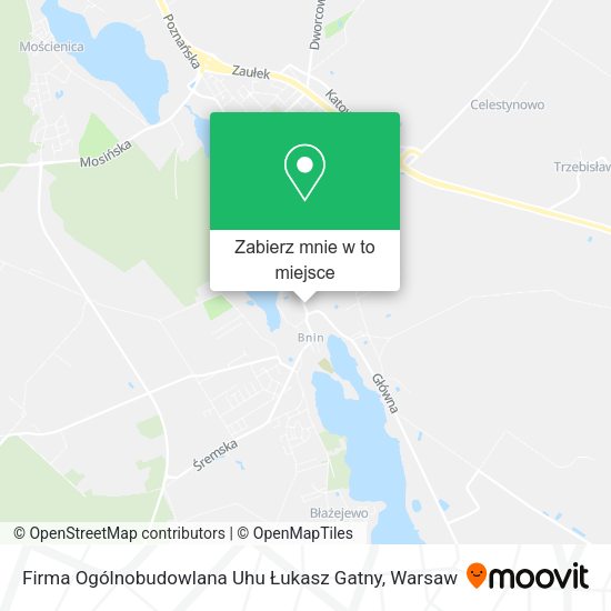 Mapa Firma Ogólnobudowlana Uhu Łukasz Gatny