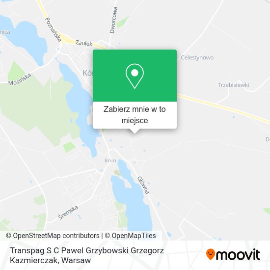 Mapa Transpag S C Pawel Grzybowski Grzegorz Kazmierczak