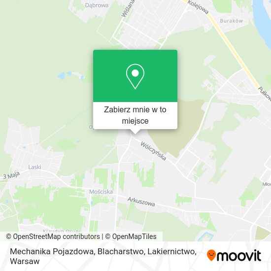 Mapa Mechanika Pojazdowa, Blacharstwo, Lakiernictwo