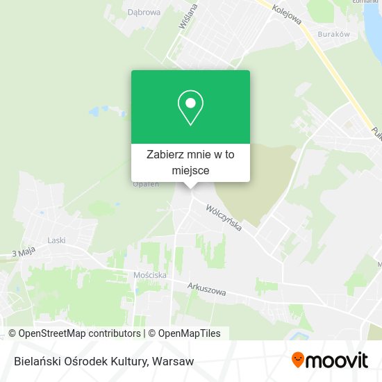 Mapa Bielański Ośrodek Kultury