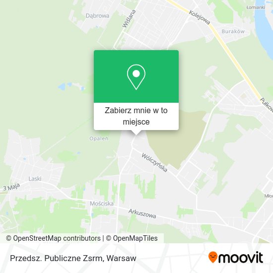 Mapa Przedsz. Publiczne Zsrm