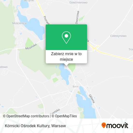 Mapa Kórnicki Ośrodek Kultury