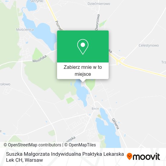 Mapa Suszka Małgorzata Indywidualna Praktyka Lekarska Lek CH