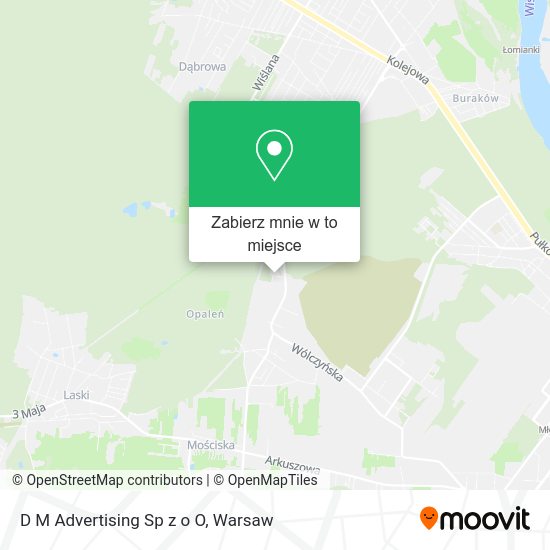 Mapa D M Advertising Sp z o O