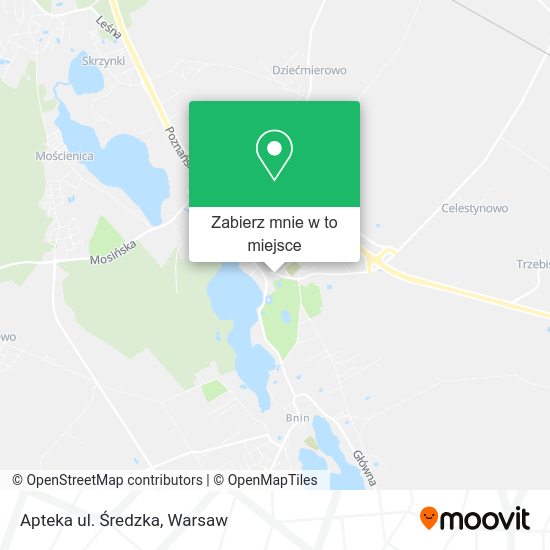 Mapa Apteka ul. Średzka