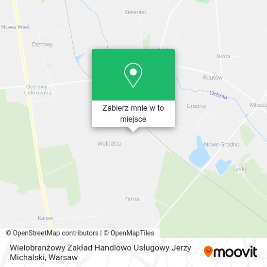 Mapa Wielobranżowy Zakład Handlowo Usługowy Jerzy Michalski