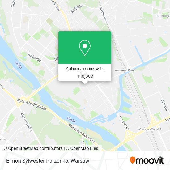 Mapa Elmon Sylwester Parzonko