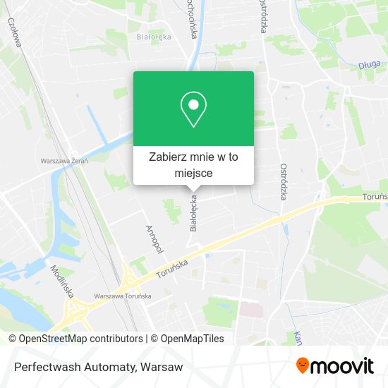 Mapa Perfectwash Automaty