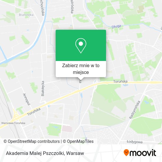 Mapa Akademia Malej Pszczolki