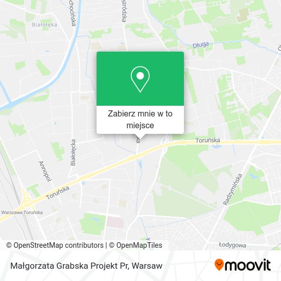 Mapa Małgorzata Grabska Projekt Pr