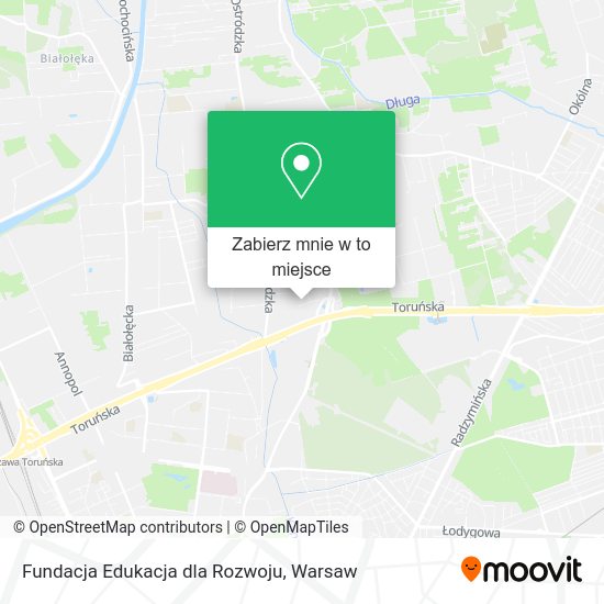 Mapa Fundacja Edukacja dla Rozwoju