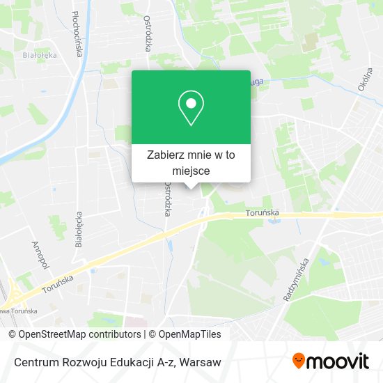 Mapa Centrum Rozwoju Edukacji A-z