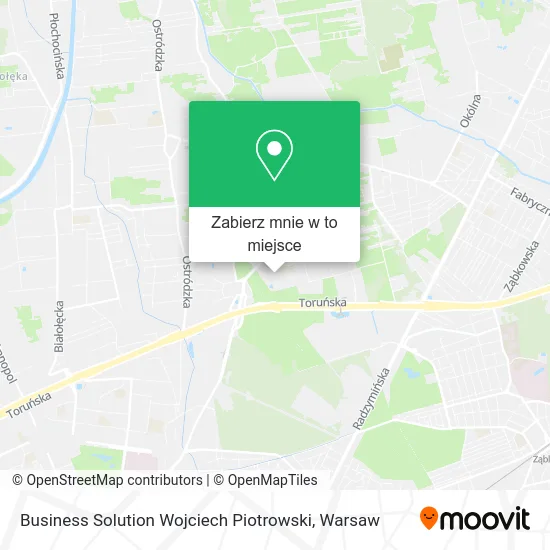 Mapa Business Solution Wojciech Piotrowski