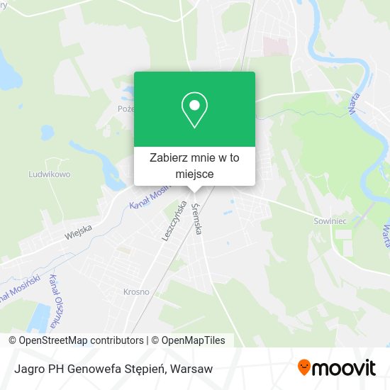 Mapa Jagro PH Genowefa Stępień