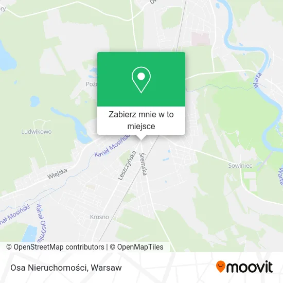 Mapa Osa Nieruchomości