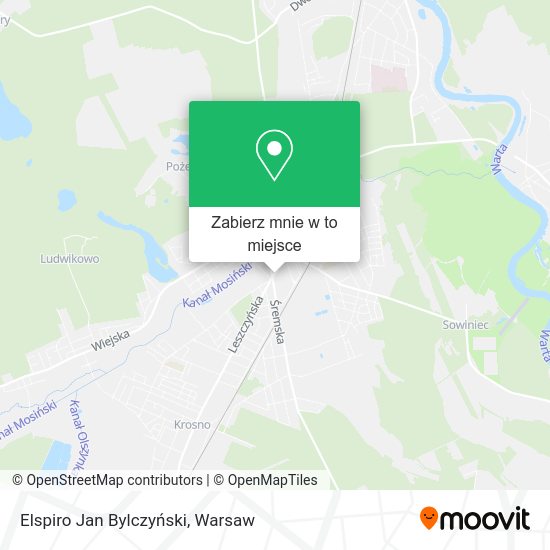 Mapa Elspiro Jan Bylczyński