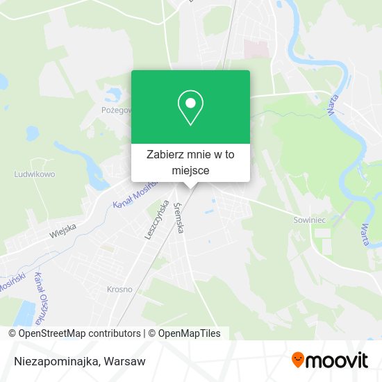 Mapa Niezapominajka