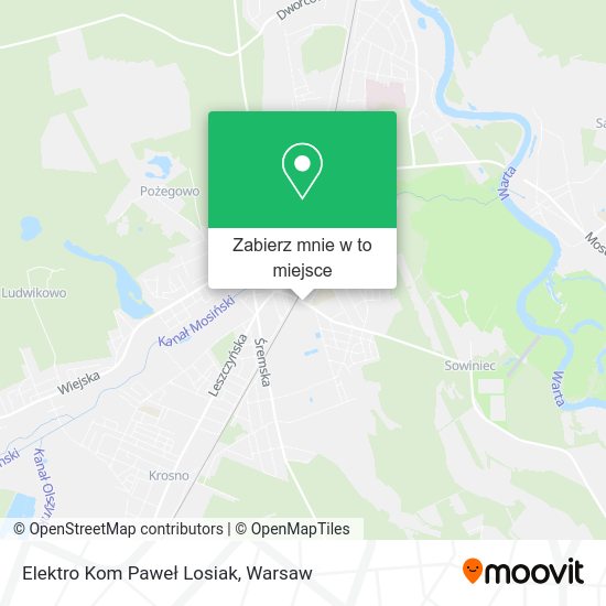 Mapa Elektro Kom Paweł Losiak