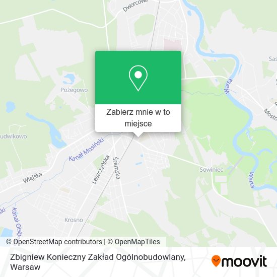 Mapa Zbigniew Konieczny Zakład Ogólnobudowlany