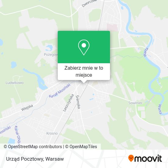 Mapa Urząd Pocztowy