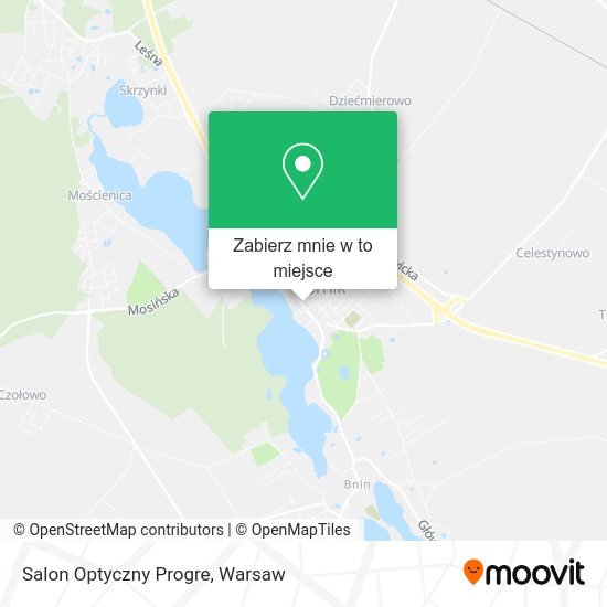 Mapa Salon Optyczny Progre