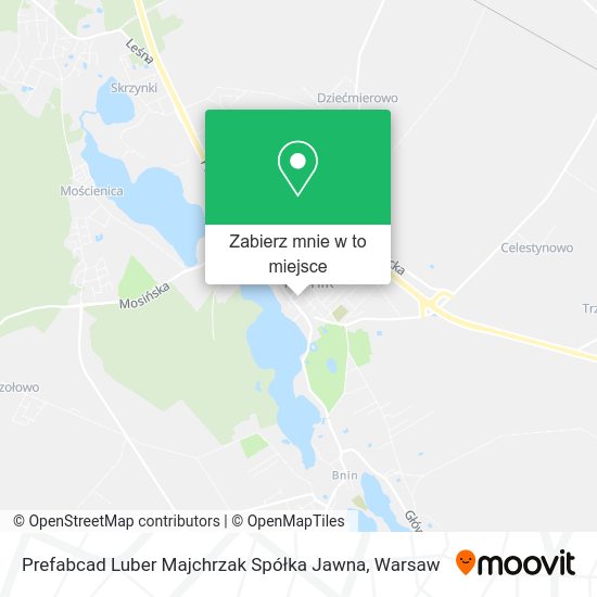 Mapa Prefabcad Luber Majchrzak Spółka Jawna