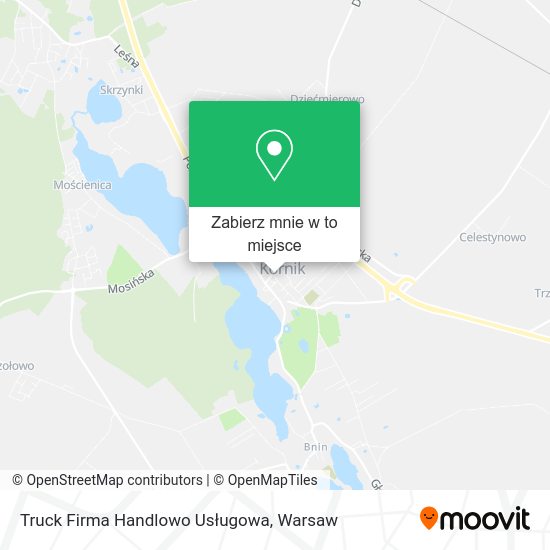 Mapa Truck Firma Handlowo Usługowa