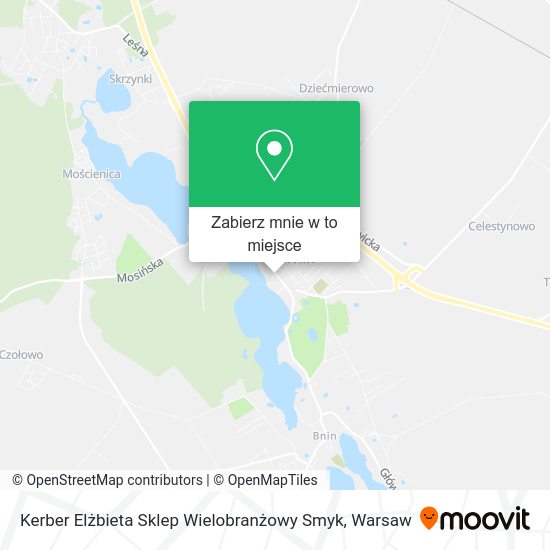 Mapa Kerber Elżbieta Sklep Wielobranżowy Smyk