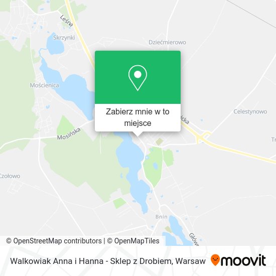 Mapa Walkowiak Anna i Hanna - Sklep z Drobiem