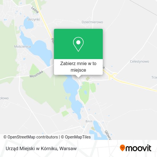 Mapa Urząd Miejski w Kórniku