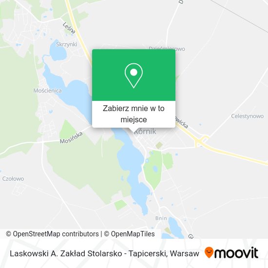 Mapa Laskowski A. Zakład Stolarsko - Tapicerski