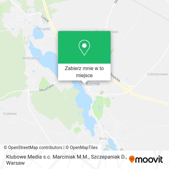 Mapa Klubowe Media s.c. Marciniak M.M., Szczepaniak D.