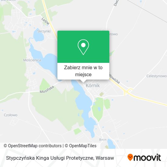 Mapa Stypczyńska Kinga Usługi Protetyczne