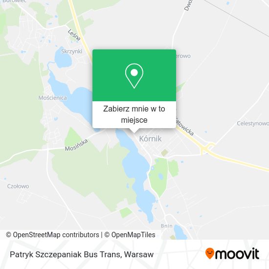 Mapa Patryk Szczepaniak Bus Trans