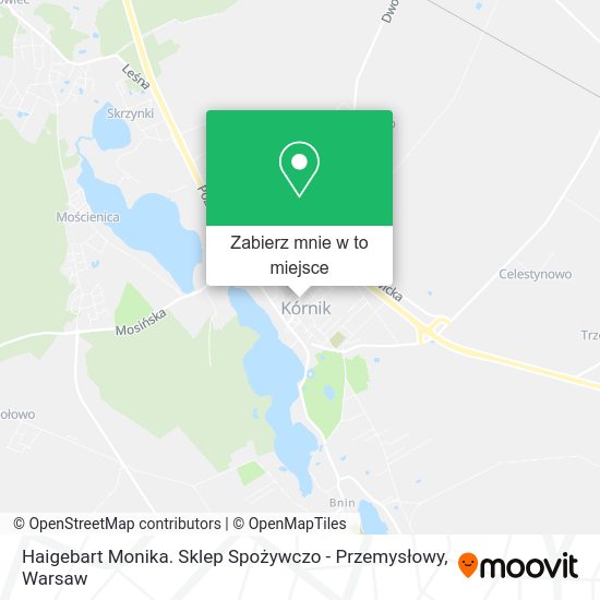 Mapa Haigebart Monika. Sklep Spożywczo - Przemysłowy