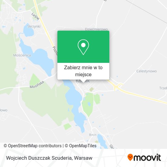 Mapa Wojciech Duszczak Scuderia