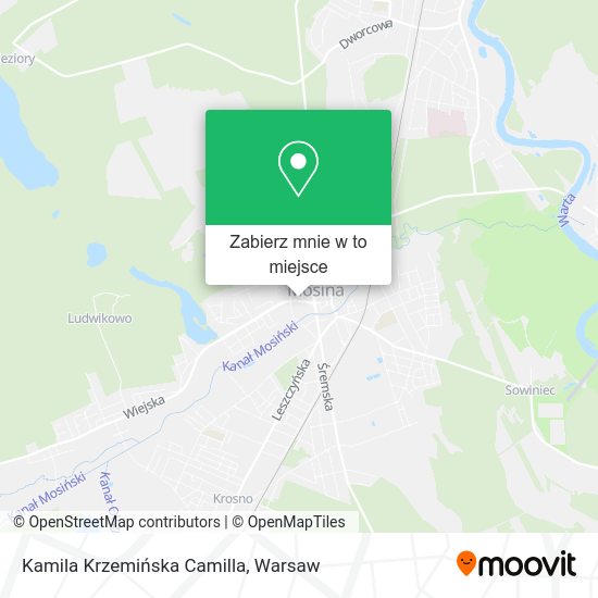 Mapa Kamila Krzemińska Camilla